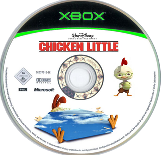 Chicken Little (USA) Game Disc